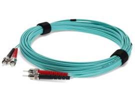 ADD-ON7M ST M/M AQUA OM3 DUPLEX PATCH CABLE