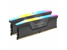CORSAIR DDR5, 6000MT/S 48GB 2X24GB DIMM, UNBUFFERED, 36-44-44-96, AMD EXPO, VENGEANCE RGB DDR5 GREY HEATSPREADER, 1.4V