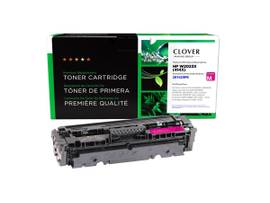 CLOVER IMAGING REMANUFACTURED HIGH YIELD MAGENTA TONER CARTRIDGE FOR HP W2023X (HP 414X) RE USE CHIP DOES NOT INCLUDE TONER LOW MESSAGING