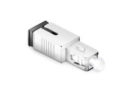 7DB SC/APC SINGLEMODE FIXED FIBER OPTIC ATTENUATOR, SIMPLEX, MALE-FEMALE, 2-PK
