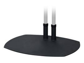 LOW-PROFILE DUAL-POLE FLOOR STAND MOUNT