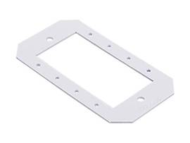 LEGRAND-WIREMOLD 1-GANG EXTRON MAAP PLATE