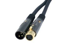 MONOPRICE XLR MALE TO XLR FEMALE 16AWG CABLE 15FT
