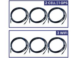 LSR200 Cable Kit; 6-in-1 Antenna 20 FT