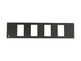 GAMBER 2IN FILLER PANEL W/ 4 SWITCH KNOCKOUTS