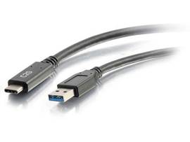 C2G 10FT USB 3.0 USB-C TO USB-A M/M BLK