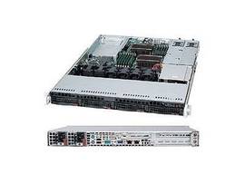 SUPERMICRO 1U SC815 TQC WIO CHASSIS W/ REDUNDANT 750W (QUICK),ROHS/REAC