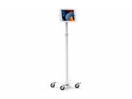 COMPULOCKS IPAD 10.9  10TH GEN SPACE ENCLOSURE MEDICAL ROLLING CART WHITE