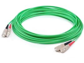ADD-ON 70M SC M/M OM1 GREEN FIBER PATCH CBL