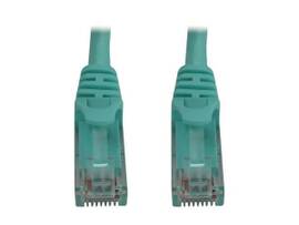 TRIPPLITE CAT6A CABLE SNAGLESS MOLDED MM AQUA 6IN