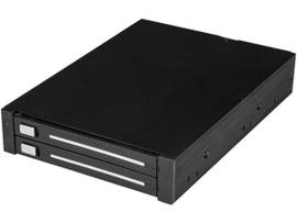 SSD/HDD RACK, 2-BAY 3.5 BAY TO 2.5 SATA