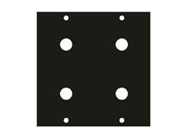 Legrand-Middle Atlantic RCK ACCORIES 1/4 4 PRT UCP PNL