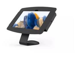 COMPULOCKS GALAXY TAB A8 10.5IN SPACE ENCLOSURE CORE COUNTER STAND OR WALL MOUNT BLACK