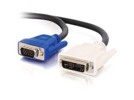 C2G 2M DVI A MALE TO HD15 MALE VIDEO CBL