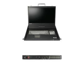 LEGRAND-RARITAN 17 LCD W/ 16PORT 1REMOTE & 1LOCAL USER