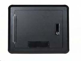 LEGRAND-WIREMOLD 8-GANG COVER ASSY-BLACK