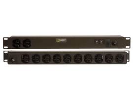 VERTIV 1U, 120V, 15A, 5-15P, (12) 5-15R, BASIC SURGE