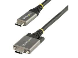 1M SIDE SCREW LOCKING USB C CABLE 10GBPS