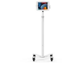 COMPULOCKS IPAD MINI 8.3  SPACE ENCLOSURE MEDICAL ROLLING CART EXTENDED WHITE