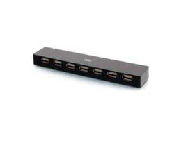 C2G 7-PORT USB-A HUB WITH 5V 3A POWER SUPPLY