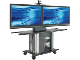 AVTEQ ALUMINUM AND TEMPERED GLASS, SUPPORTS SI