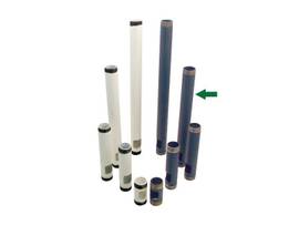 PIPE 18 IN PRE-CUT NPT CABLE OUT BLK