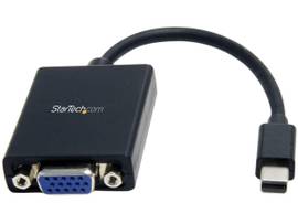 Active Mini DisplayPort to VGA adapter dongle supports 1080p 60Hz video; mDP 1.2