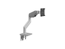 M10 ARM, TWO-PIECE CLAMP, SL, STD MONITOR TILT, BLACK