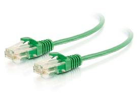 C2G SLIM 7FT CAT6 CABLE - UTP - GREEN