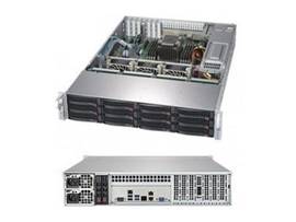 SUPERMICRO BLACK 2U SC826B LP CHASSIS W/ 1 SAS3 EXPANDER, DAUL 800W