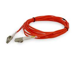 ADD-ON 50CM LC M/M OM1 ORANGE FIBER PATCH CBL