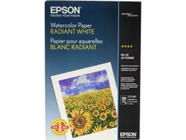 PAPER WATERCOLOR 20CT RADIANT WHT