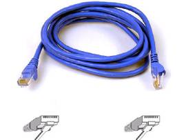 BELKIN CAT6,UTP,RJ45M/M,25 BLU,PATCH