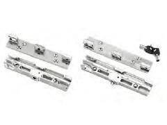 NOBLE 7 ANTI-THEFT RAIL LOCK & SCREWS