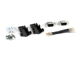 BLACK BOX CORP TWO-HEADED HOOD KIT DB9 MALE/DB9 MALE