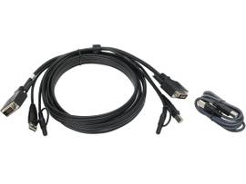 IOGEAR 10FT DVI USB KVM CBL KIT W/ AUD