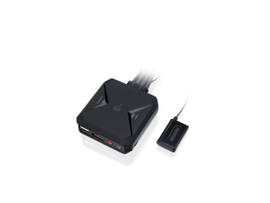 IOGEAR 2-PORT 4K KVM SWITCH WITH DISPLAYPORT USB-C AND AUDIO