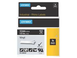NEWELL-DYMO RHINO PERM POLY TAPE 6MM 1/4 WHT