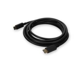 ADD-ON 15FT DISPLAYPORT 1.4 M/M BLACK CABLE
