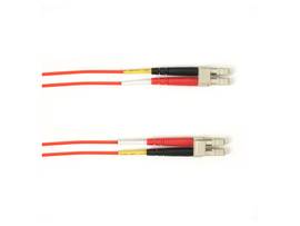 BLACK BOX CORP 10 GIG MM FO PATCH CABLE DUPLX, PVC, RD, LCLC