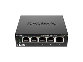 DLINK 5-PORT GIGABIT UNMANAGED SWITCH, QOS