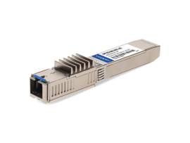 This MSA compliant SFP+ transceiver provides XGS-N1/N2 throughput up to 20km ove