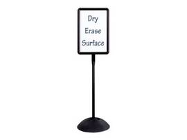 SAFCO SIGN WRITE WAY RECTANGLE BLK