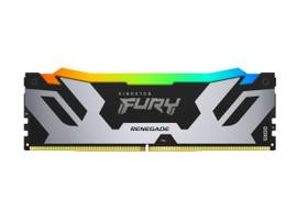 KINGSTON 32GB 8000MT/S DDR5 CL38 DIMM (KIT OF 2) FURY RENEGADE RGB SILVER XMP