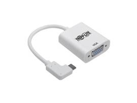 Right-Angle USB-C to VGA Adapter Cable (M/F) - 3.1, Gen 1, Thunderbolt 3, 1920 x