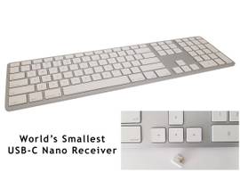 WIRELESS USB-C KEYBOARD FOR MAC - SILVER