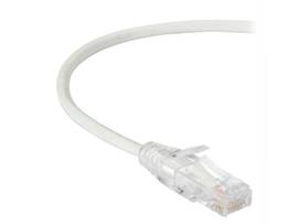 CAT6 250-MHz 28AWG Snagless Patch Cable UTP CM PVC RJ45 WH 20FT