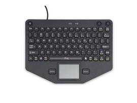 GAMBER IKEY KEYBOARD SL-80-TP, A COMPACT, LIGHTWEIGHT, AND FULLY-RUGGED MOBILE KEYBOARD. THIS KEYBOARD IS FULLY-SEALED AND DESIGNED TO MEET NEMA 4X