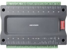 HIKVISION DISTRIBUTED ELEVATOR CONTROLLER, UP TO 16 FLOORS PERMISSIONS.UPLINK COMMUNICATION: RS-485;INPUT INTERFACE: ALARM INPUT 1, TAMPER ALARM 1;O