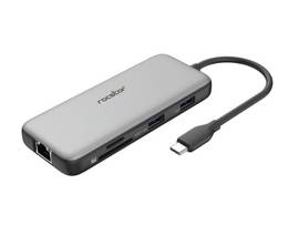 ROCSTOR USB-C DUAL HDMI DISPLAY PORTABLE DOCK MU